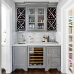 Customized Color Modern Furniture Wine Bar Cabinet for Living Room Decor