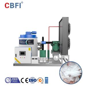 Quality Industrial Stainless Steel Flake Ice Maker Machine Fishing Boat Sea Water Ice Flake Machine wholesale