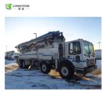 Used Yellow Truck Concrete Pump with 24-36 M Distance 6-6.6 MPa Pressure