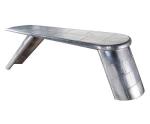 Vintage Style Aluminum Aviator Wing Desk Aviator Office Furniture