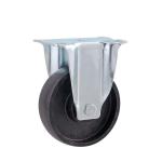 Plastic Material Flat Furniture Caster Wheel in 75mm Diameter with Customized