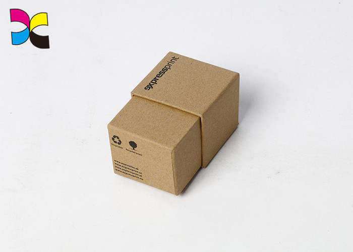 Kraft Paper Outside Printed Gift Boxes Inside Mailing Custom Full Printing