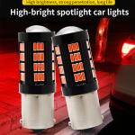 1157 1156 4014 66 SMD LED Brake Light Cars Reversing Interior LED Bulbs Auto