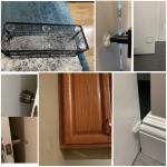Wall Door Handle Stopper Door Knob Wall Shield Transparent Round Silicone Guard