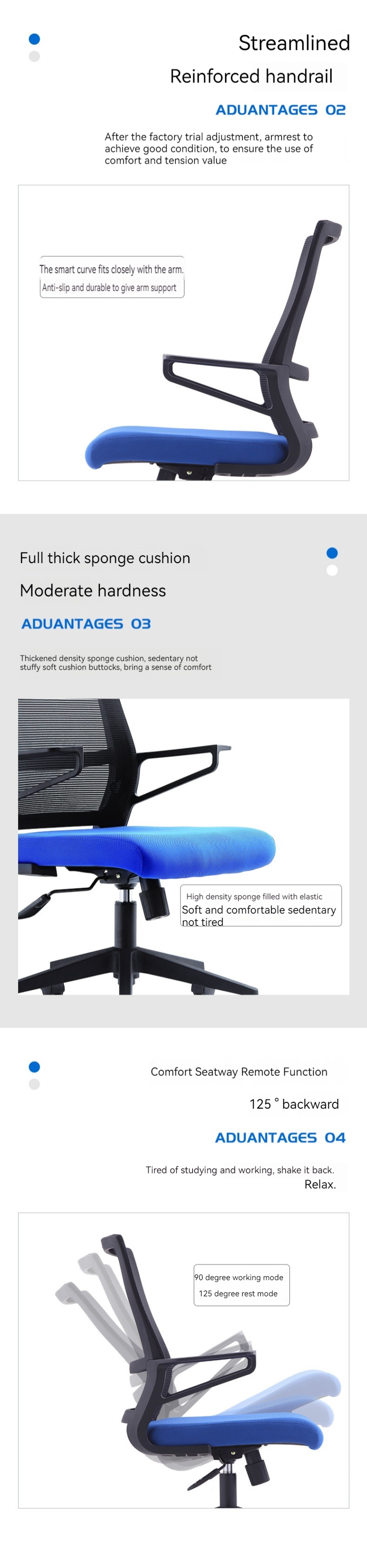 Stylish and Durable Mesh Chair Perfect for High Functionality in Your Office