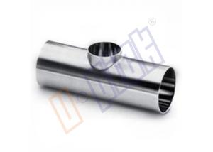 Quality Welding 304 Stainless Steel Pipe Fittings Reducing Tee T Style Sanitary Grade wholesale