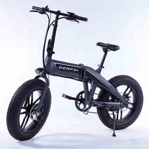 Quality 20 Inch Folding Fat Tire Electric Bike With Hidden Battery For Adults wholesale