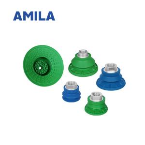 Quality Wear Resistant Bellows Suction Cups , 30 To 100mm Diameter Circular Gripper NBR Material wholesale