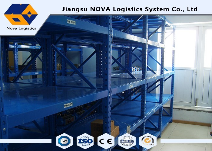 Light Duty Longspan Shelving Slotted Angle Type For Small Products Storage