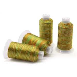 Quality 100G NET Weight Polyester Sewing Thread in Rainbow Colors for Abrasion-Resistant Sewing wholesale