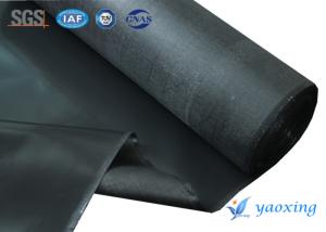 Quality Plain Twill Stain Silicone Rubber Coated Fiberglass Fabric wholesale