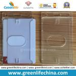 Transparent Clear ABS Security Rigid ID Badge Name Holder