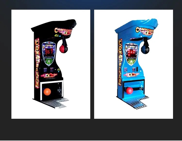 Amusement Park spider Boxing Punch Machine Smart Music UK Plug Customized