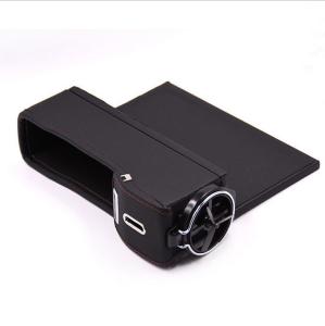 Quality PU Car Seat Gap Filler Coin Collector For Driver wholesale