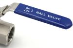 1 Inch 2 Inch Female Threaded BV1024 Iron Handle Forged Brass Valve For