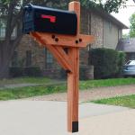 Powder Coated Steel Black Customized Black Post Cover Ground Spike Fence Post