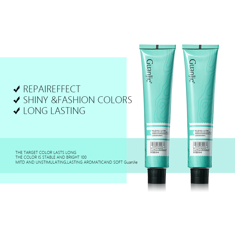 95ml Volume Herbal Private Label Hair Color Cream Multi Popular Colors Free Sample