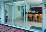 Waterproof Commercial Aluminium Doors Sliding Window Heat Insulated Materials