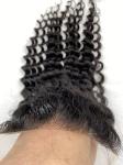 Deep wave 5x5 Customized 20A Natural Hairline Super Thin HD Lace Frontal100%