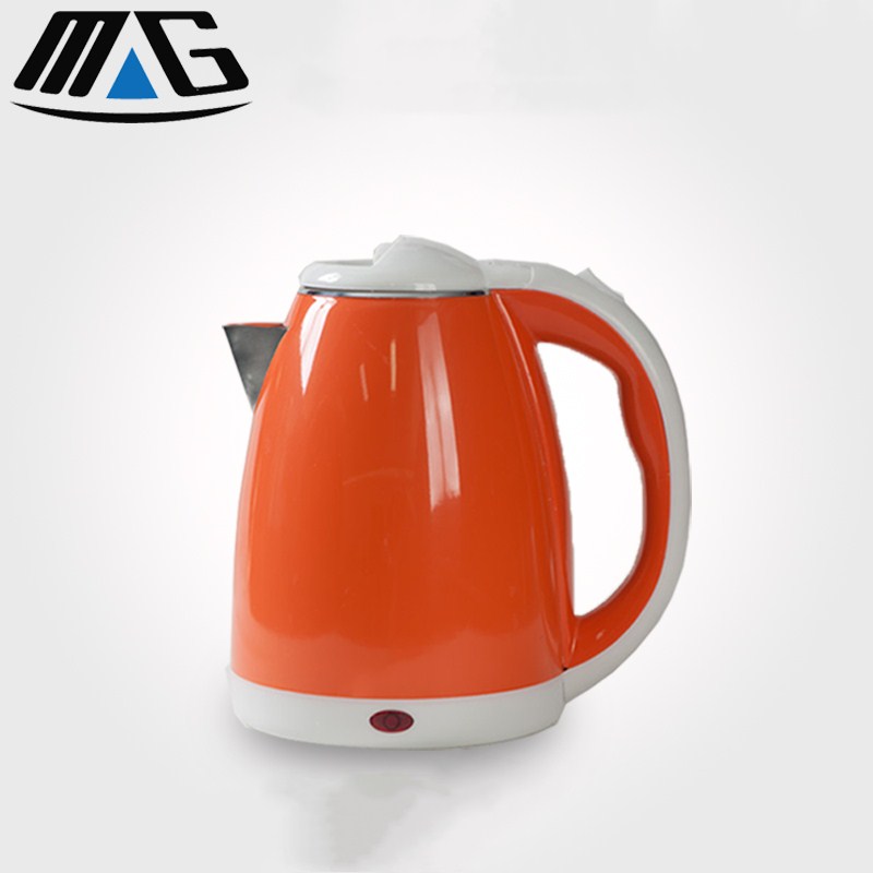 Green Color Printing Stainless Steel Electric tea Kettle