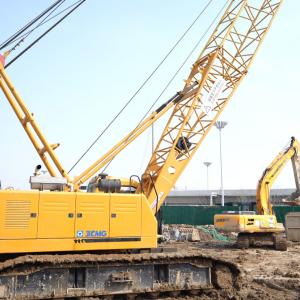 Quality 180T Construction Crawler Crane XCMG 13m-52m Boom Length wholesale