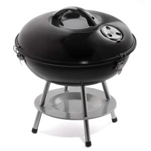 Quality Apple Shape Charcoal Grill Portable Outdoor Camping Ball Mini Barbeque with Locking Lid wholesale