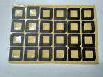 Anti Static Die Cut Products 0.15MM / 5MM Metallized PET Protective Film