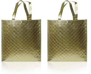 Quality Biodegradable PP Woven Packaging Bags Folding Yellow Polypropylene Reusable Bags wholesale