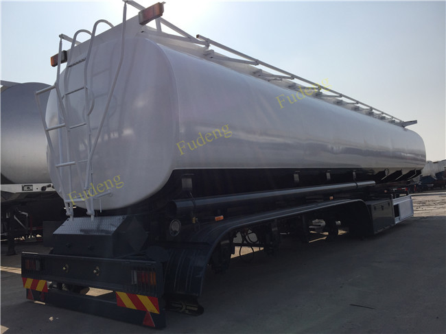 20000 to 60000 Liters Petrol Diesel Crude Oil tanker trailers / Semi Trailer Truck 1 to 9 compartments