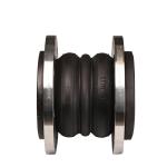 double sphere flexible joint SS304 flange rubber expansion joint