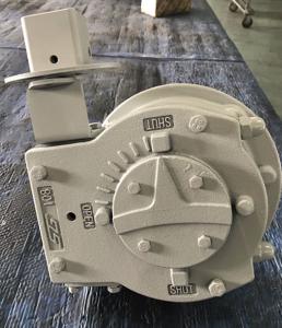 Quality Nodular Cast Iron Protection Rating IP67 Ball Valve Gearbox With Long Life Time wholesale