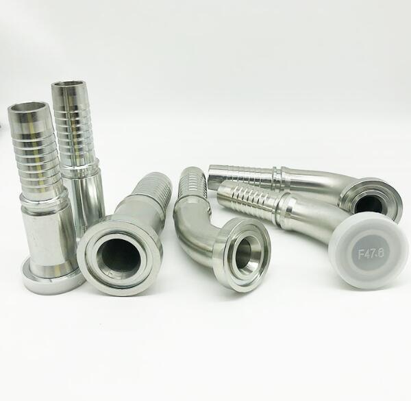 High Pressure Hydraulic 45 Degree SAE Flange Fittings Stainless Steel Pipe Fittings 6000psi 87641