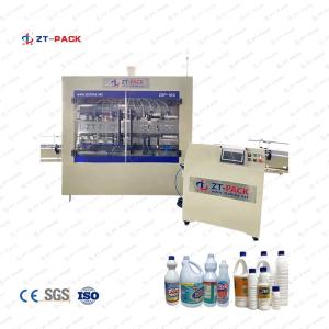Quality 1500bph Toilet Cleaner Filling Machine 1.5kw 100ml Gravity Bottle Filler wholesale