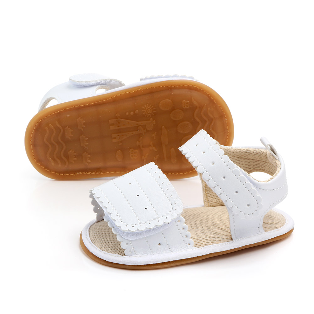 New style Rubber soft sole Summer outdoor Princess Baby girl sandals
