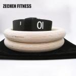 28mm 32mm Wooden Gymnastic Rings At Home Workout Fitness Gym Exercise Ring