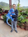 Kids Attractive Silicone Sponge Dinosaur Hand Puppet Simulation Baby Dinosaur