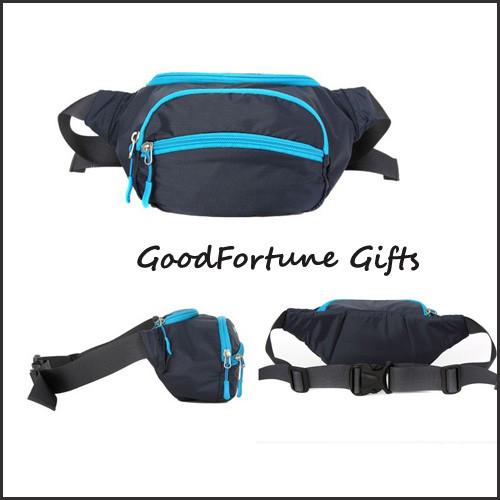 high quantity customed gift cheapest promotional polyester travel sports waist