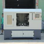 4 Grinding Heads Rotary Table Polishing Machine Metal Brass Cylindrical Mirror