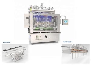 Quality Cosmetics Linear Piston Bottle Filling Machine wholesale