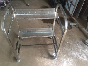 Quality Stainless Steel SMT Feeder Storage Cart For JUKI Pick And Place Equipment wholesale