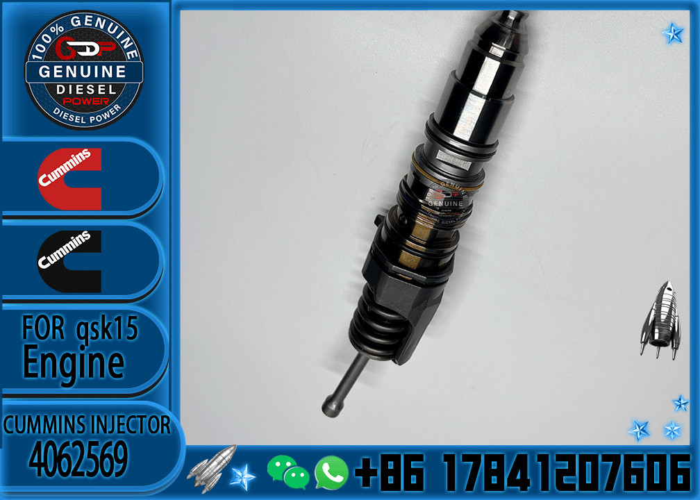 4954434 Diesel QSX15 ISX15 Engine Common Rail Fuel Injector 4928260PX 4062569RX 4928260 4062569 4062569NX