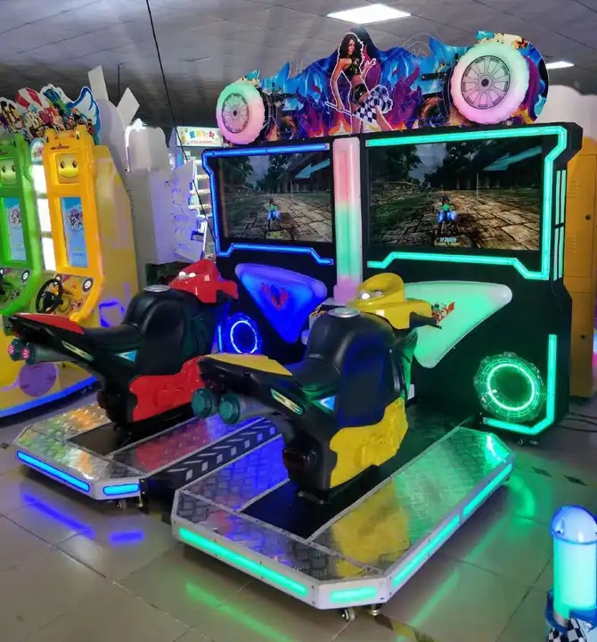 Driving Racing Arcade Machine Moto Game Crazy Speed Simulator ODM