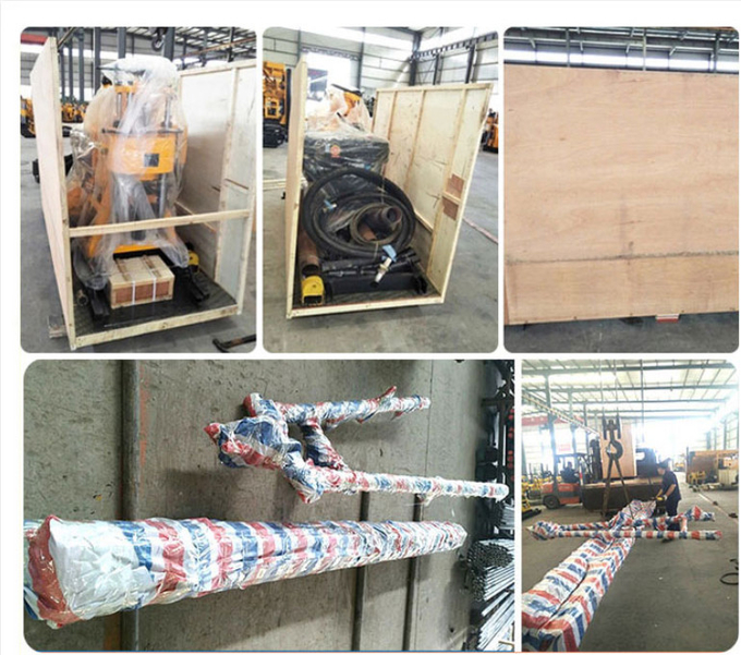 Xy-1a Engineering Drilling Rig Machine With Bw 160 Mud Pump