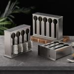 Kitchen Utensils Stainless Steel Storage Drainer for Spoon Fork Knife