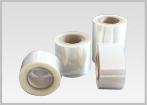 Quality 50% Heat Shrinkable PVC Sleeves Shrink Film Rolls For Tamper Proof Shrink Seals wholesale