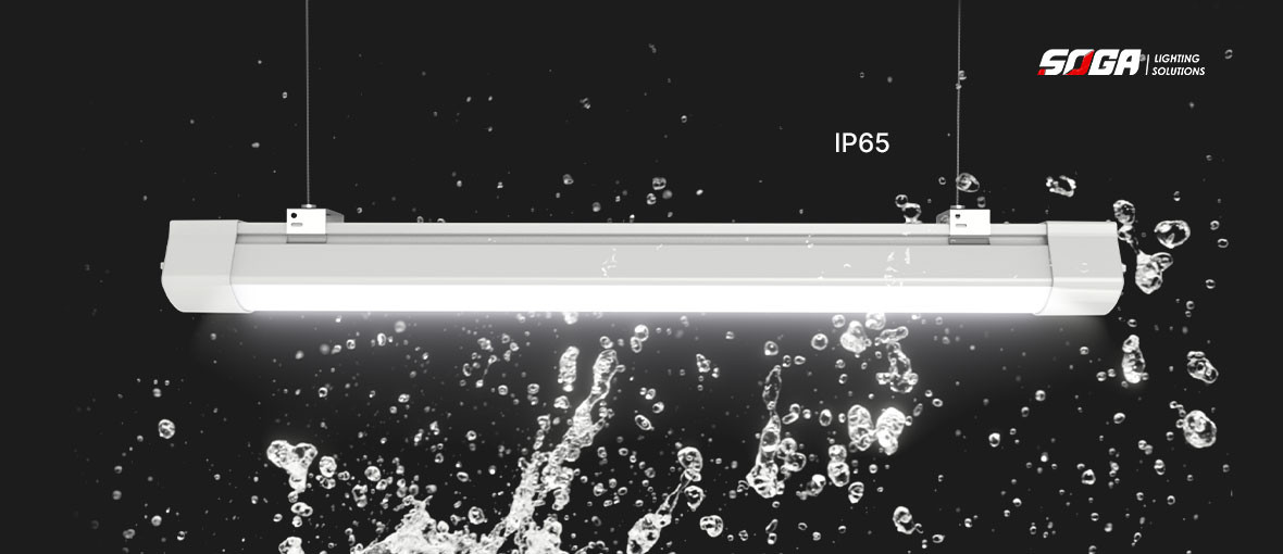 35W IP65 Tri Proof Led Light Fixture Durable Ceiling Mounted