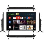 4K Android TV Flat Screen LED LCD OLED QLED 32 40 42 55 65 75 Inch Smart TV