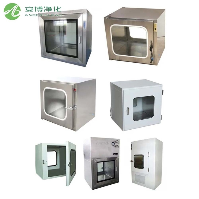 Automatic Control Air Shower Pass Box With UV Lamp
