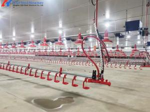 Quality OEM ODM Broiler Poultry Equipment Customized Broiler Pan Feeder wholesale
