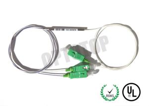 Quality SC / APC - LC / APC 0.9 mm Fiber Optic Splitter For Area Network , 1060 / 1510 nm Wavelength wholesale